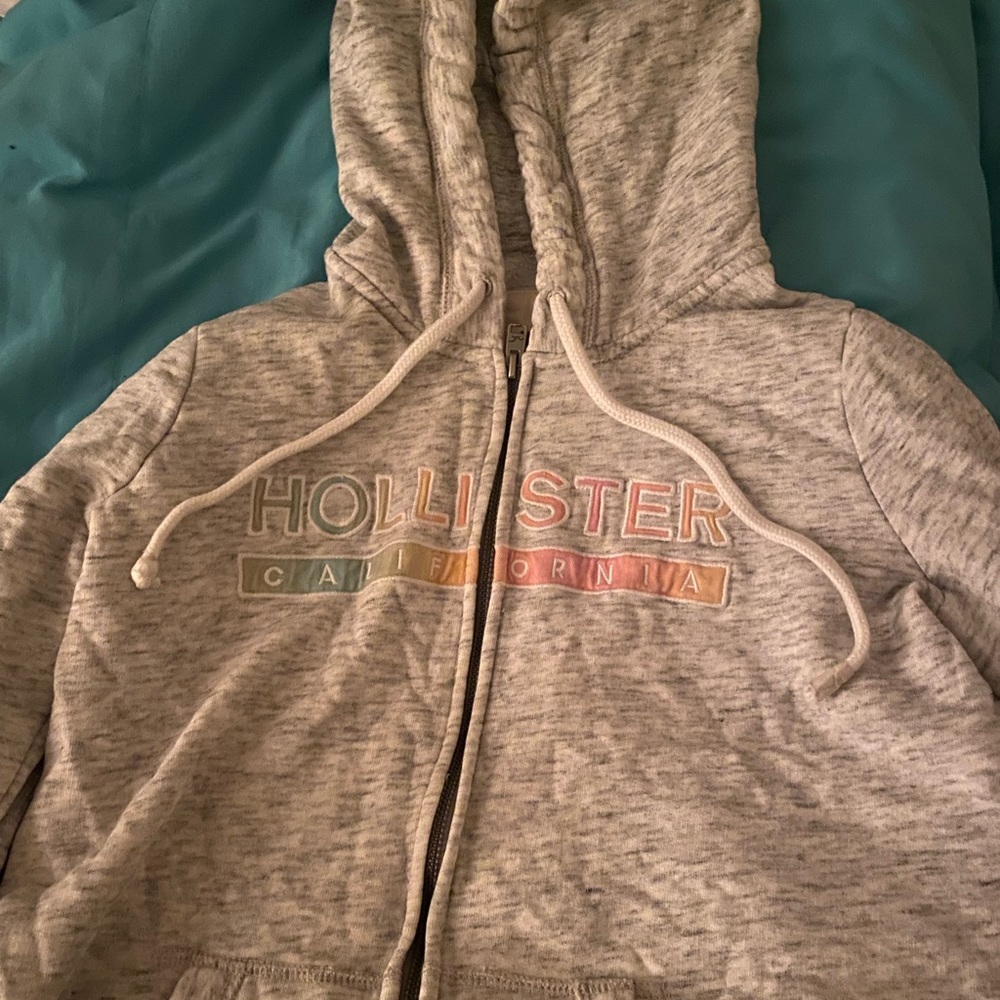 Girls Hollister Zip Up Sweatshirt